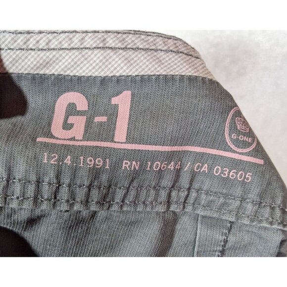 G-1 Grey Utility Skirt With Pockets And Drawstring - Picture 4 of 4